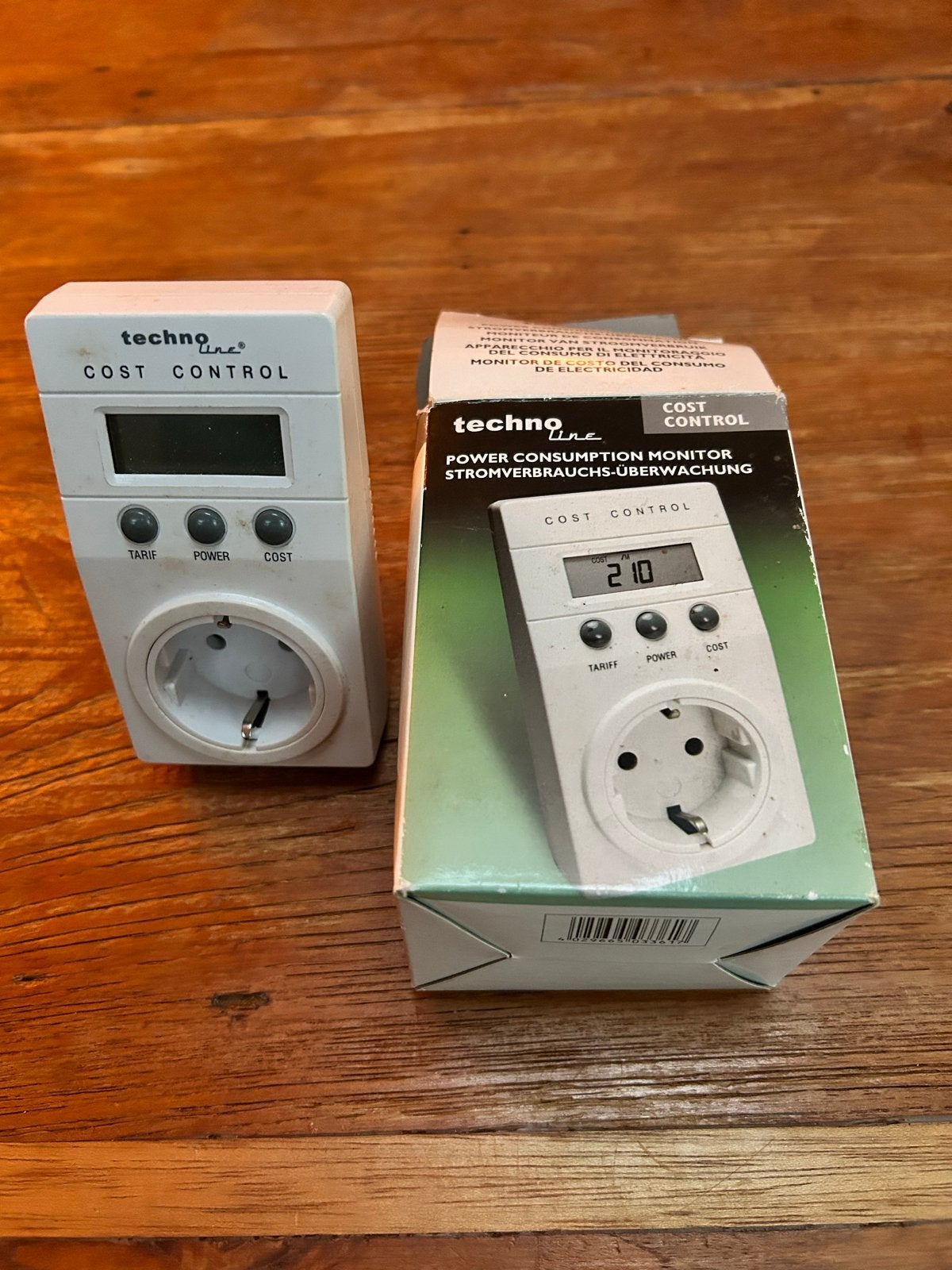 Techno Line Cost Control energiemeter, Ophalen of Verzenden, Gebruikt