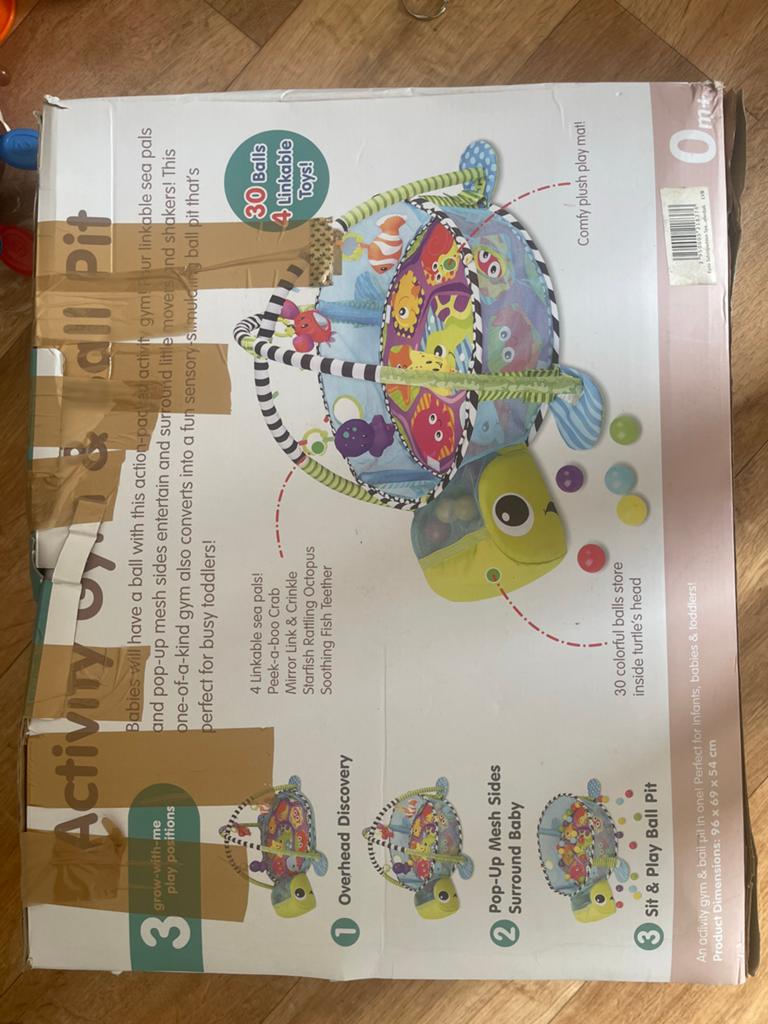 Educatieve speelmatten - Activiteitengym & Ballenbak, Ophalen of Verzenden, Nieuw, Speelkleed