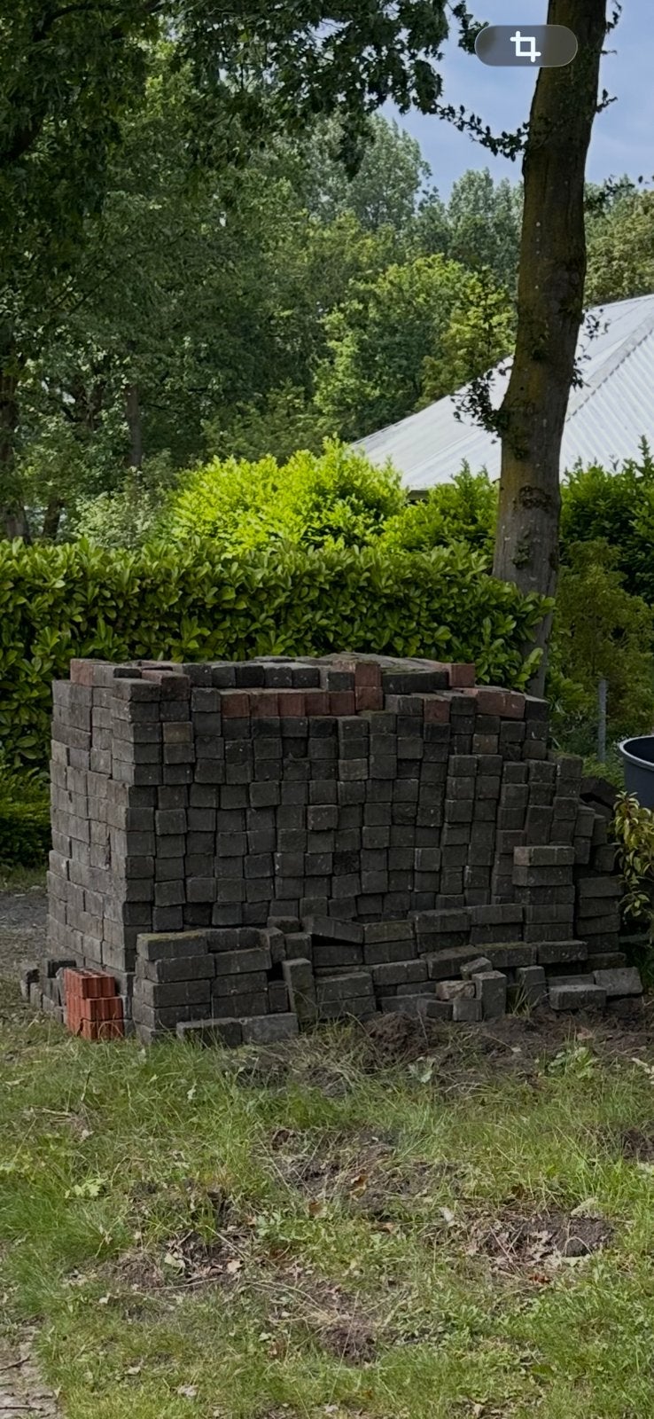 🎉Gratis klinkers / stenen op te halen! Zo mee te nemen!, Tuin en Terras, Schuttingen, Ophalen, Overige materialen, Gebruikt, 6 meter of meer