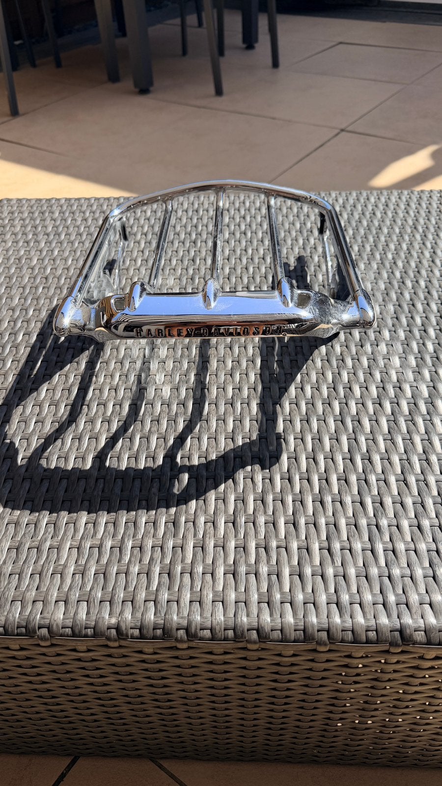 AIR WING H-D DETACHABLES TWO-UP LUGGAGE RACK, Motoren, Onderdelen | Harley-Davidson, Ophalen, Gebruikt