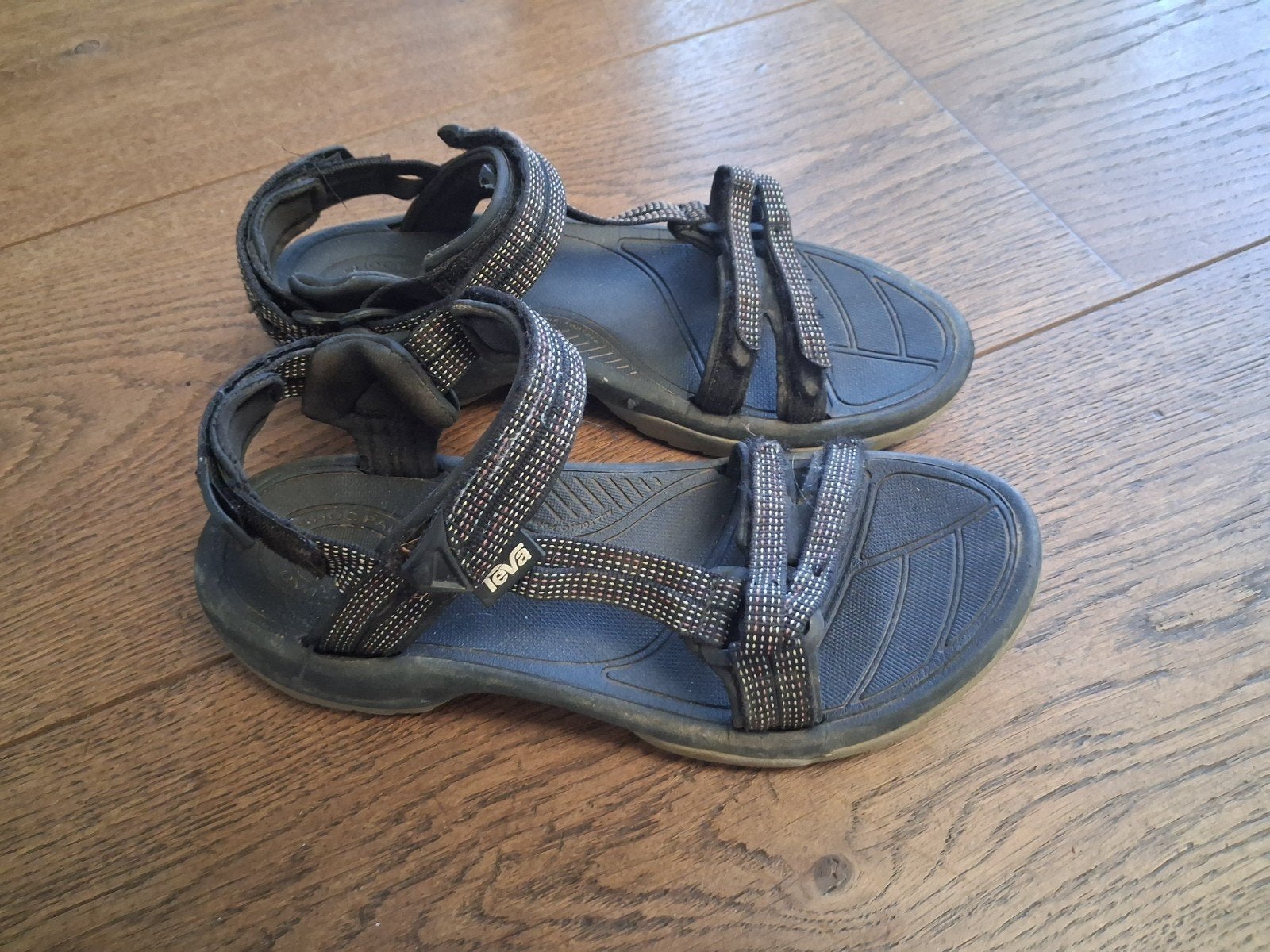 Teva sandalen maat 39, Zwart, Teva, Gedragen, Sandalen of Muiltjes