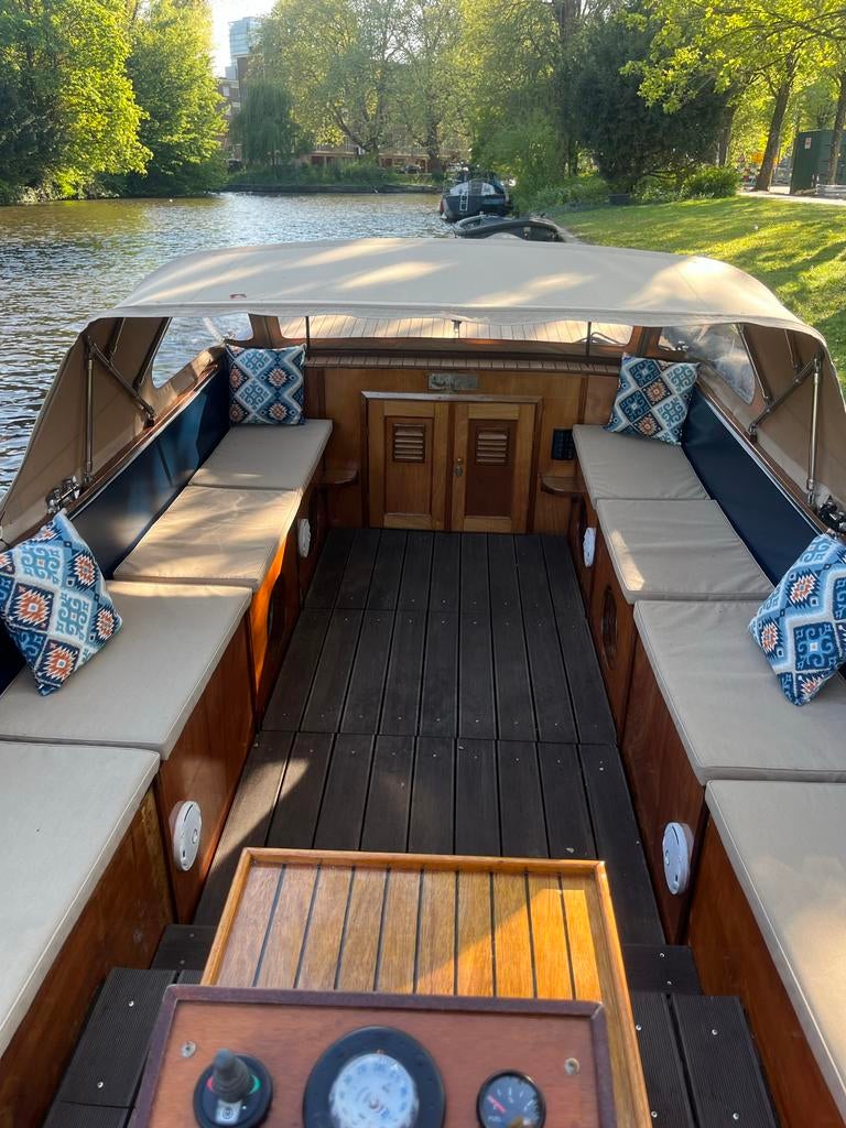 Sloep huren in Amsterdam inclusief schipper