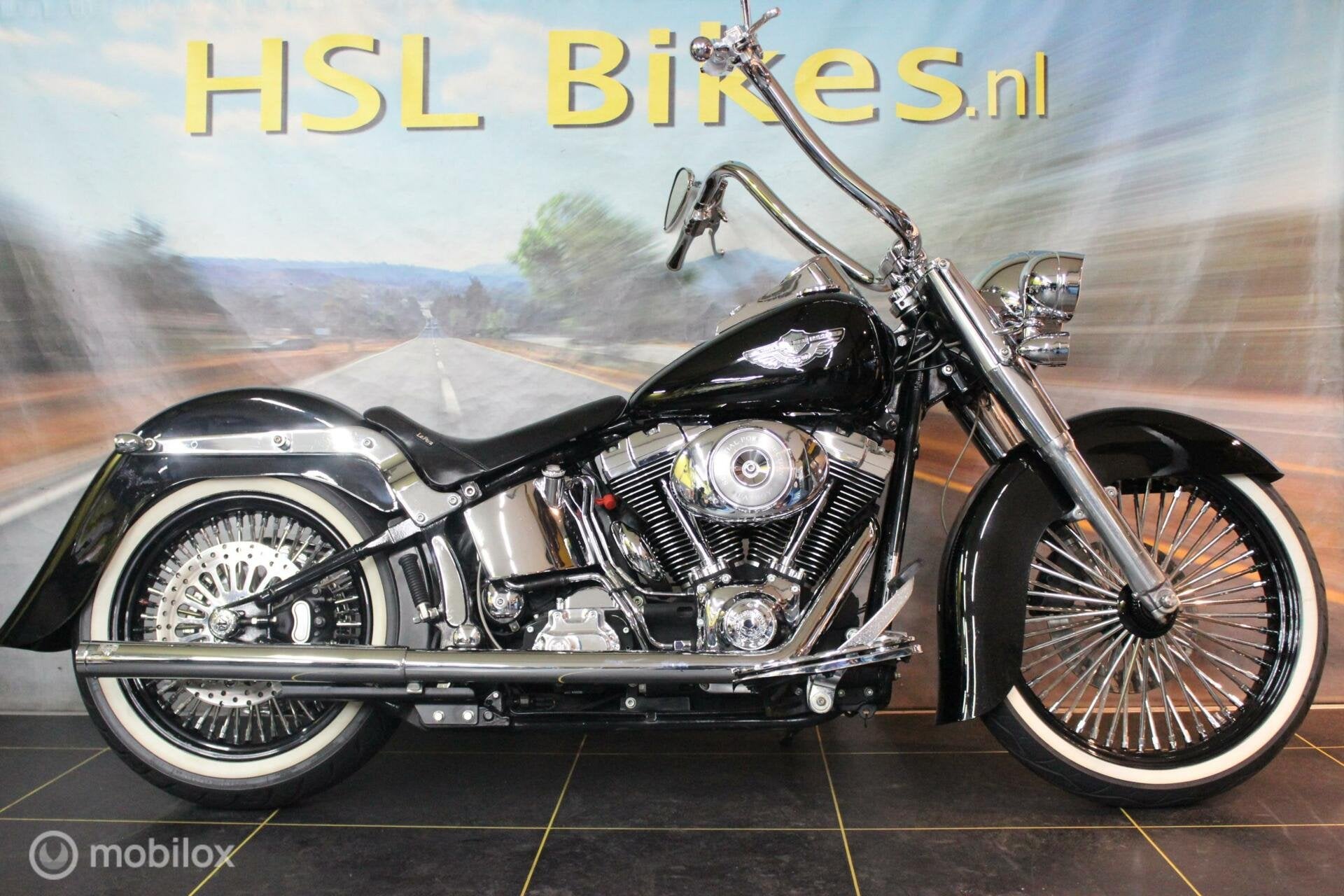 Harley Davidson 88 FLSTFI Fat Boy, Chopper, Bedrijf, 1449 cc, Meer dan 35 kW