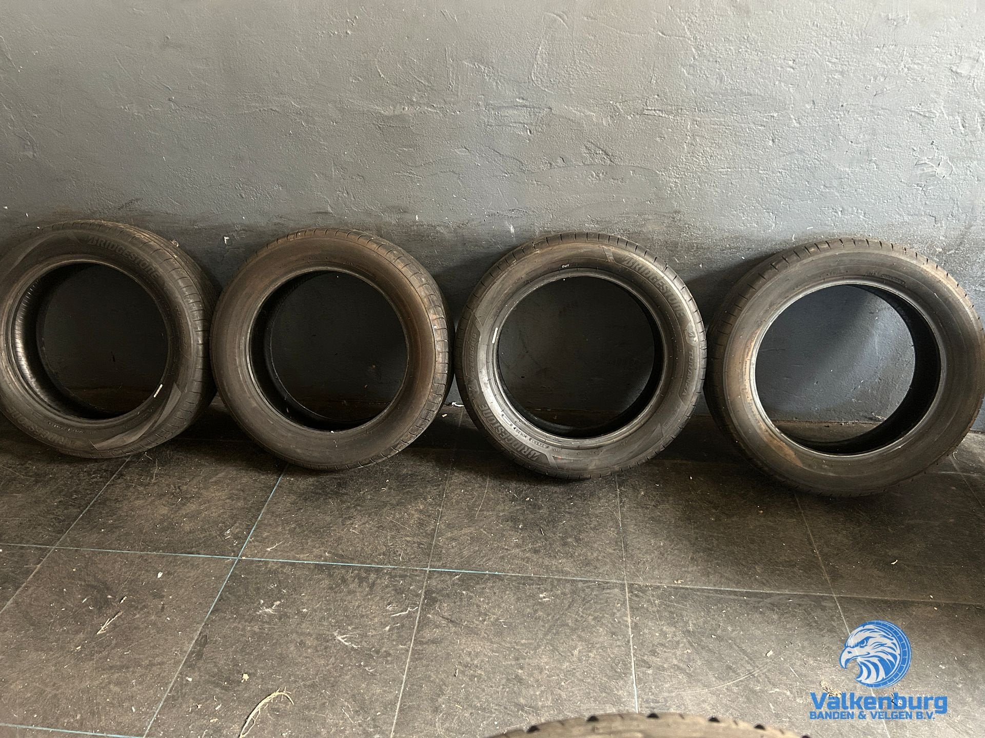 8mm! Zomerbanden 225/55R18 Bridgestone Turanza 6, 18 inch, Gebruikt, -, -