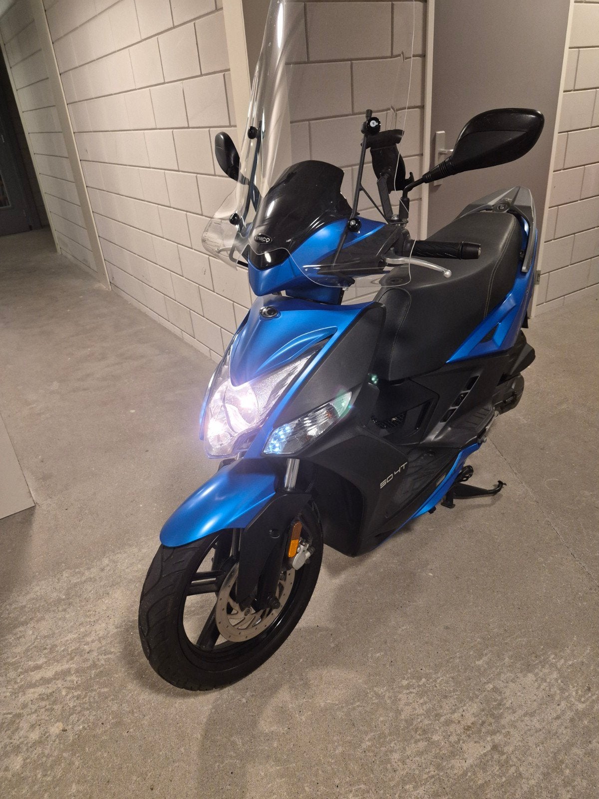 Kymco Agility 16+ Snorscooter incl. ART 4 kettingslot, Gebruikt, Kymco, Ophalen of Verzenden, Benzine