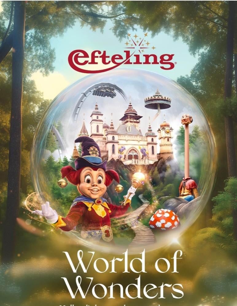 4 Efteling-tickets, Ophalen of Verzenden, Nieuw, Overige typen