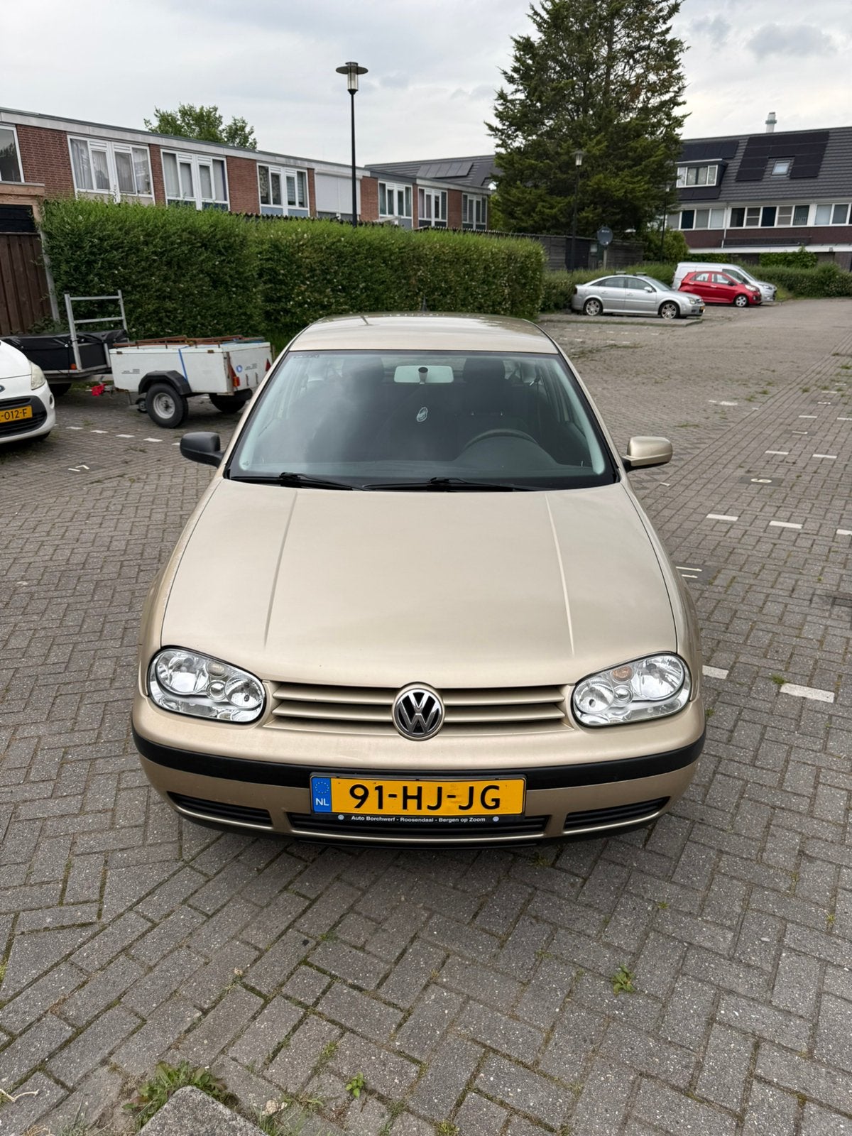 Volkswagen Golf 1.4 55KW 2001 Beige, Voorwielaandrijving, 74 pk, Zwart, Origineel Nederlands