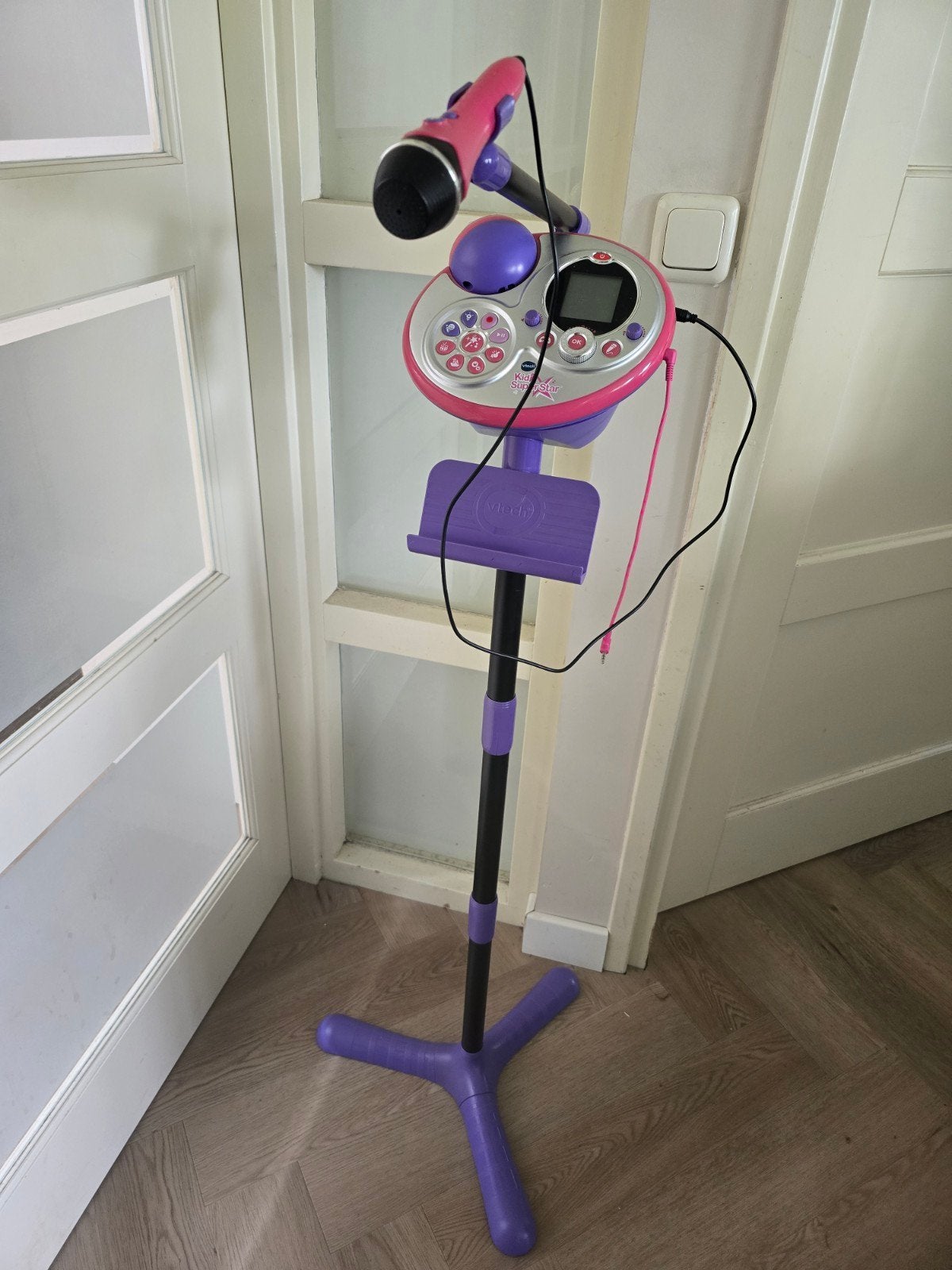 VTech Kidi Super Star Microfoon met standaard, Ophalen, Gebruikt, Jongen of Meisje