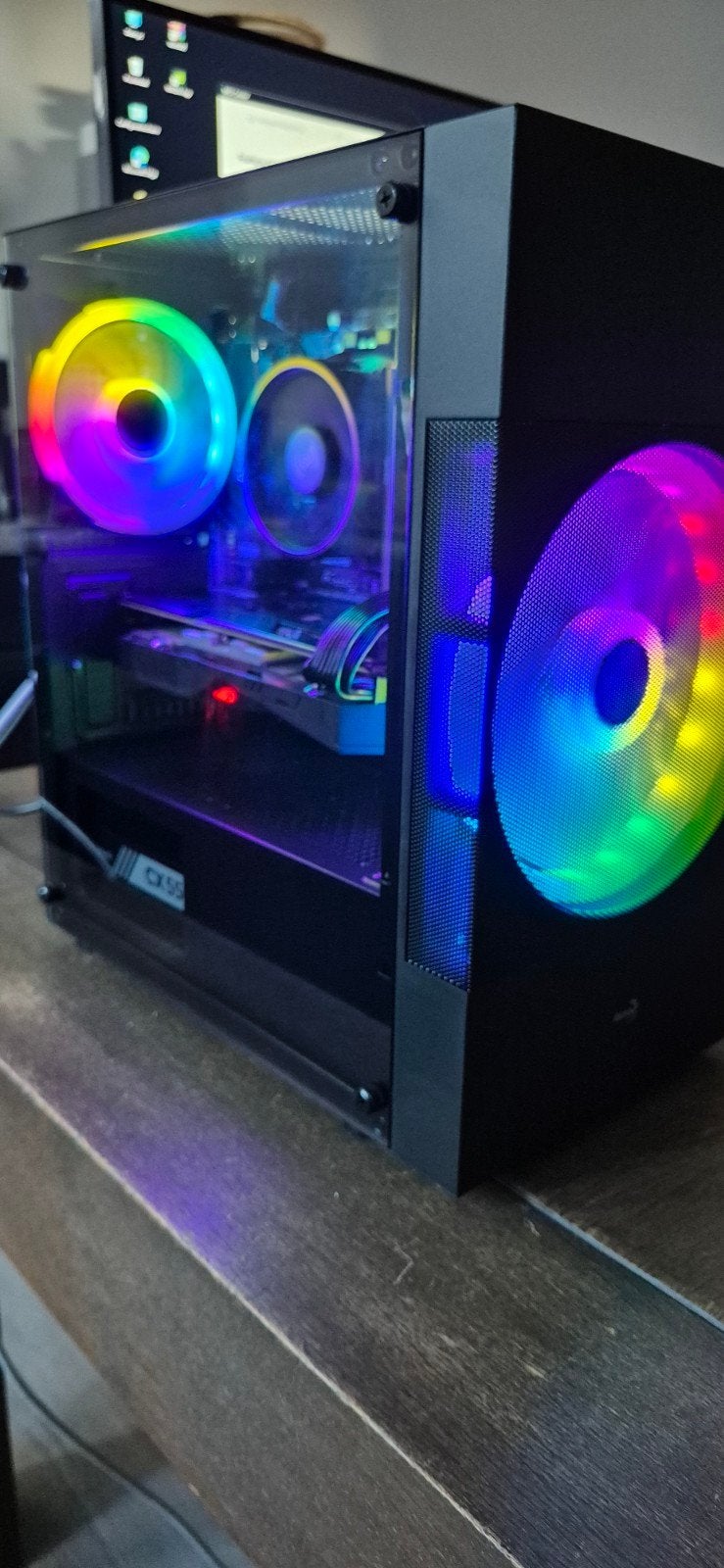 Game Pc RYZEN 5 GTX1050 4GB 16GB DDR4 INTERN, Computers en Software, MSI, 250GB SSD, Zo goed als nieuw, Gaming