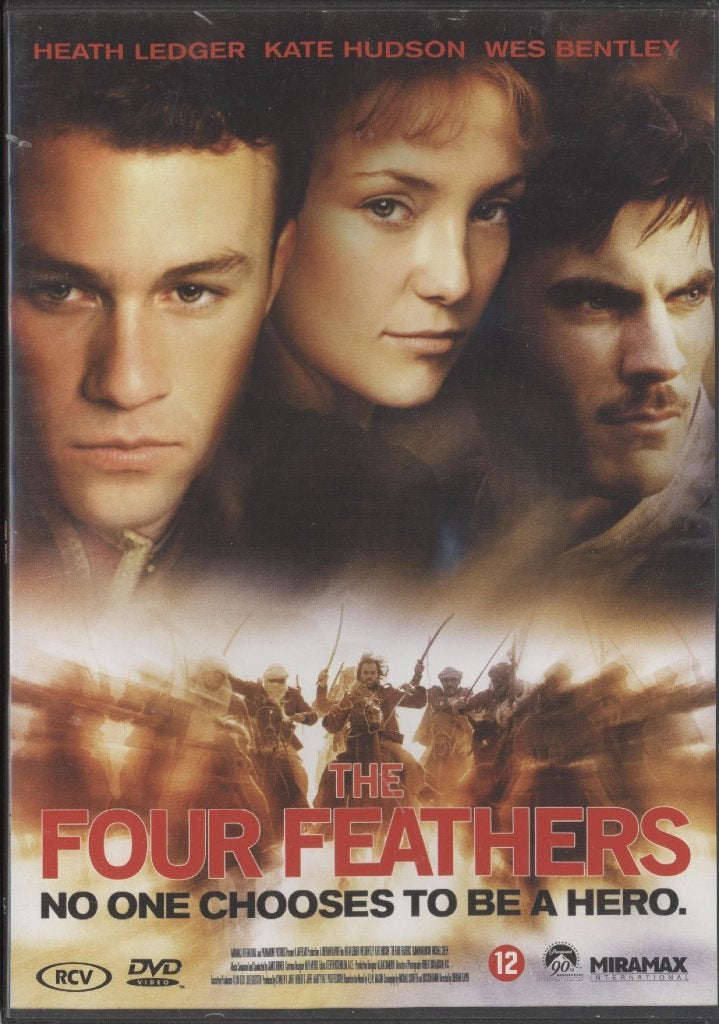 29) The Four Feathers: met Heath Ledger en Kate Hudson, Vanaf 12 jaar, Ophalen of Verzenden, Gebruikt