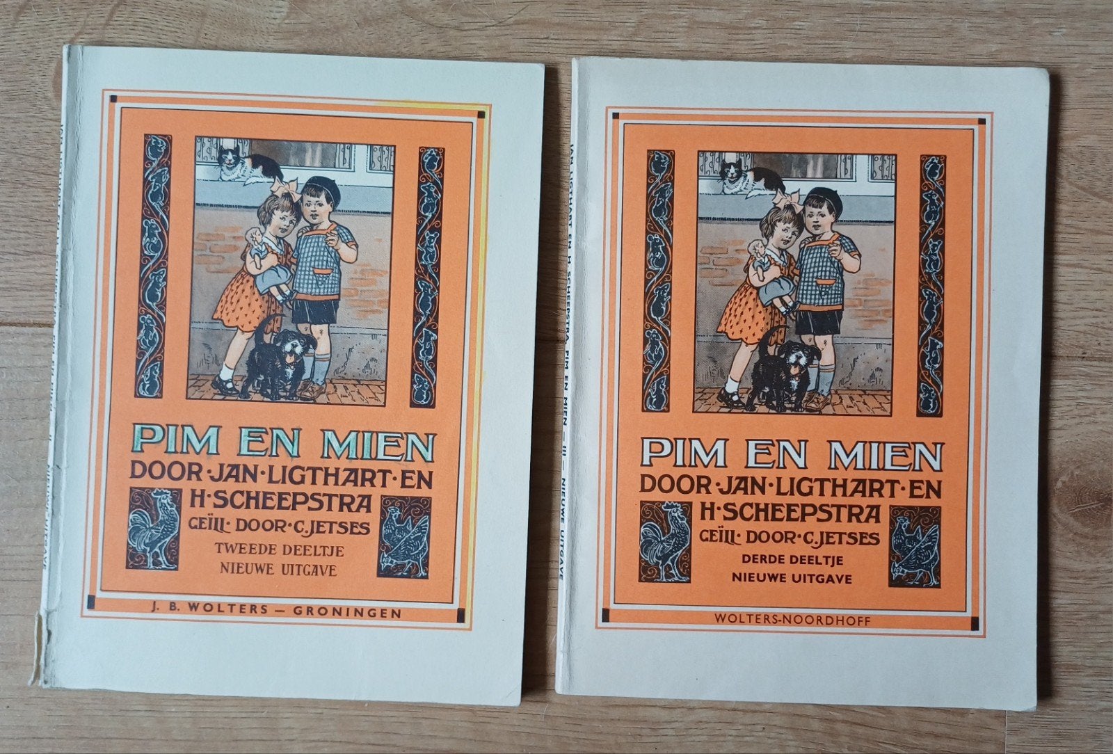 10 boekjes van Jan Ligthart en H. Scheepstra, Antiek en Kunst, Ophalen of Verzenden