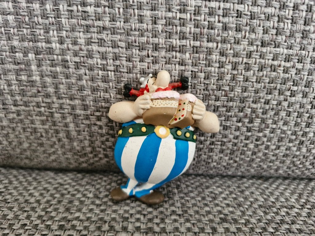 Asterix en obelix plastoy koelkast magneet magneetje, Verzamelen, Plastoy, Gebruikt, Gebruiksvoorwerp, Asterix en Obelix