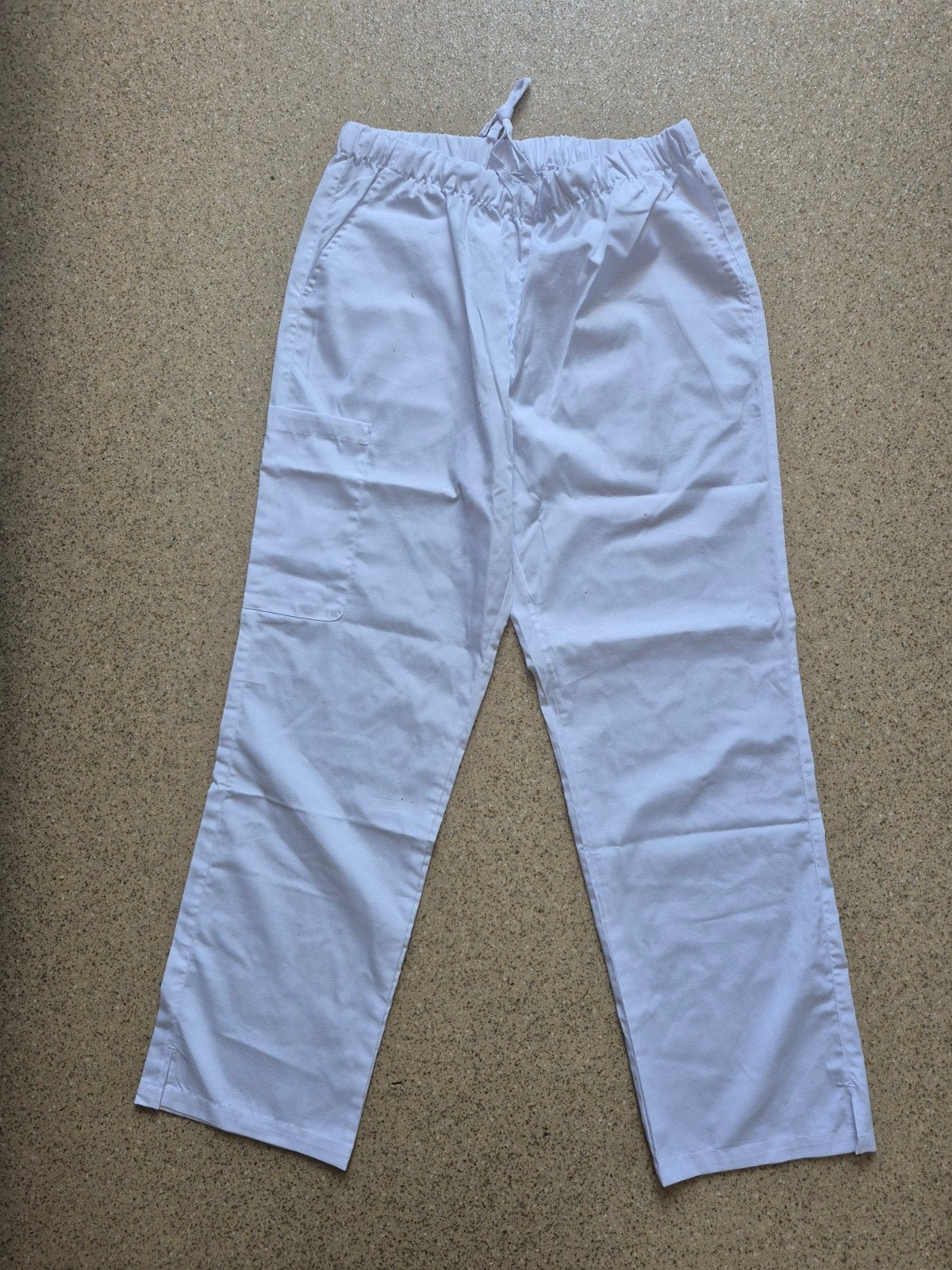 Witte werkbroek/scrubbroek maat M, Maat 38/40 (M), Wit, Ophalen of Verzenden, Onbekend