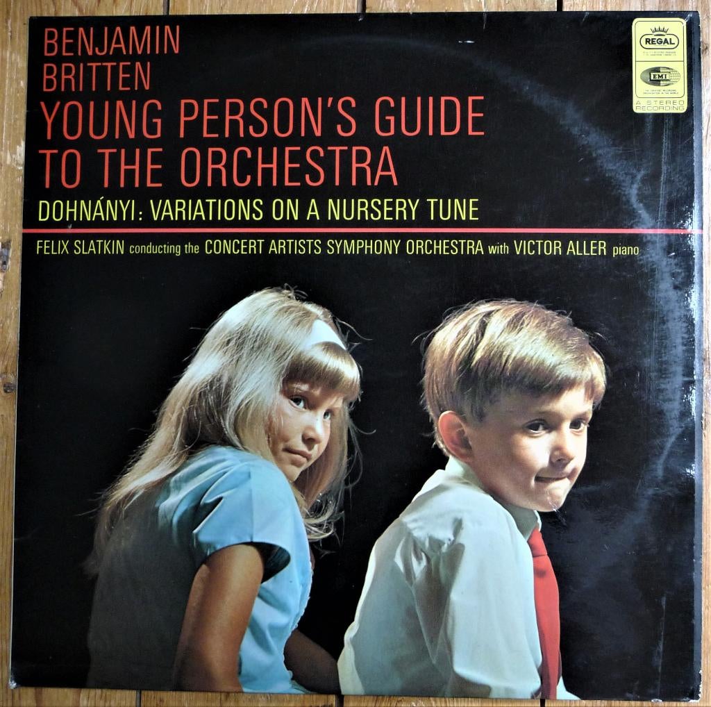 Benjamin Britten - Young Person’s Guide to the Orchestra, Ophalen of Verzenden, Kamermuziek, Gebruikt, 12 inch