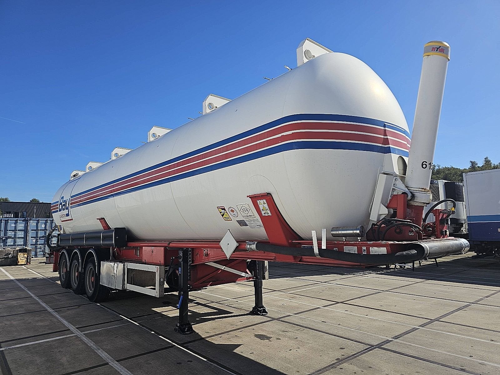 FELDBINDER KIP 60.3 GGVS/ADR, Auto's, Overige kleuren, Bedrijf, Aanhangers en Opleggers, Te koop