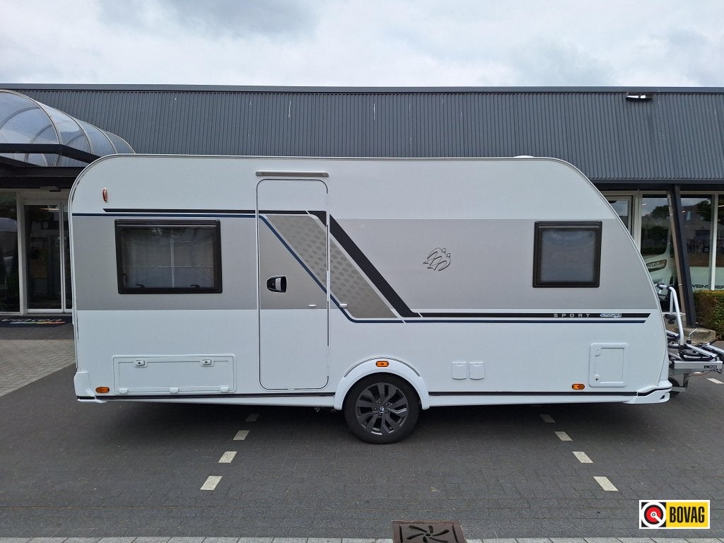 Knaus Sport E-Power Selection 450 FU MOVER, AIRCO, FIETSDRAG, Rondzit, Bedrijf, Schokbreker, 4 tot 5 meter