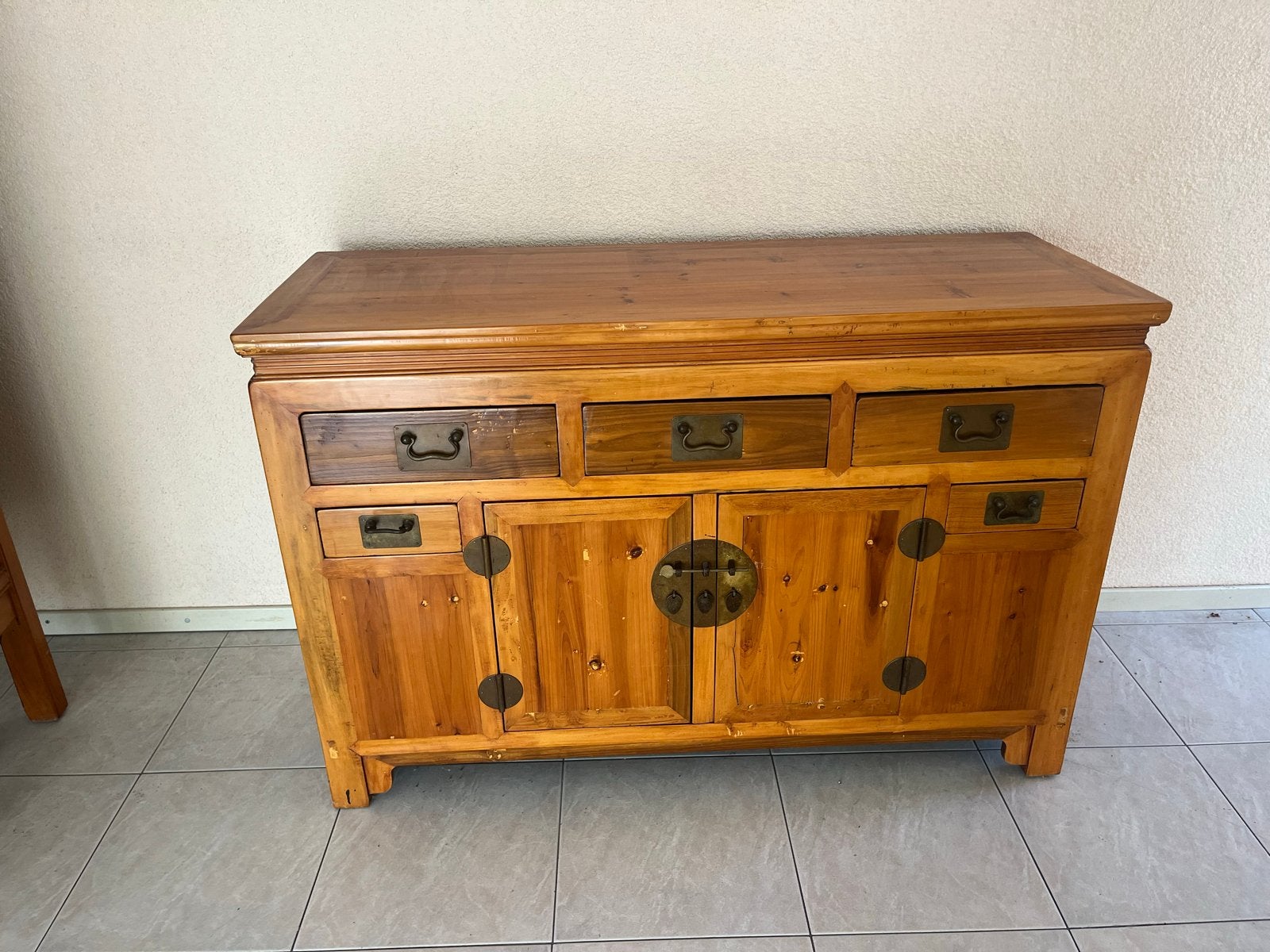 Set van Chinese kast en dressoir, Ophalen of Verzenden