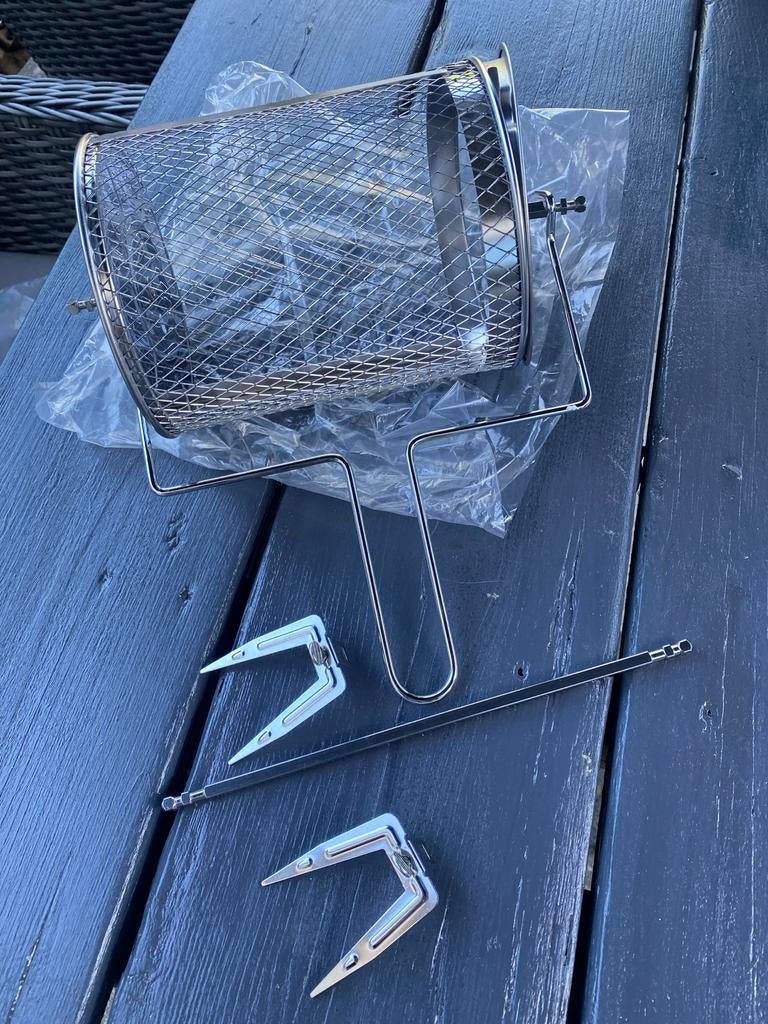 Draadmand en kip spit voor inventum Air Fryer, Ophalen, Nieuw, Airfryer, 1500 gram of meer