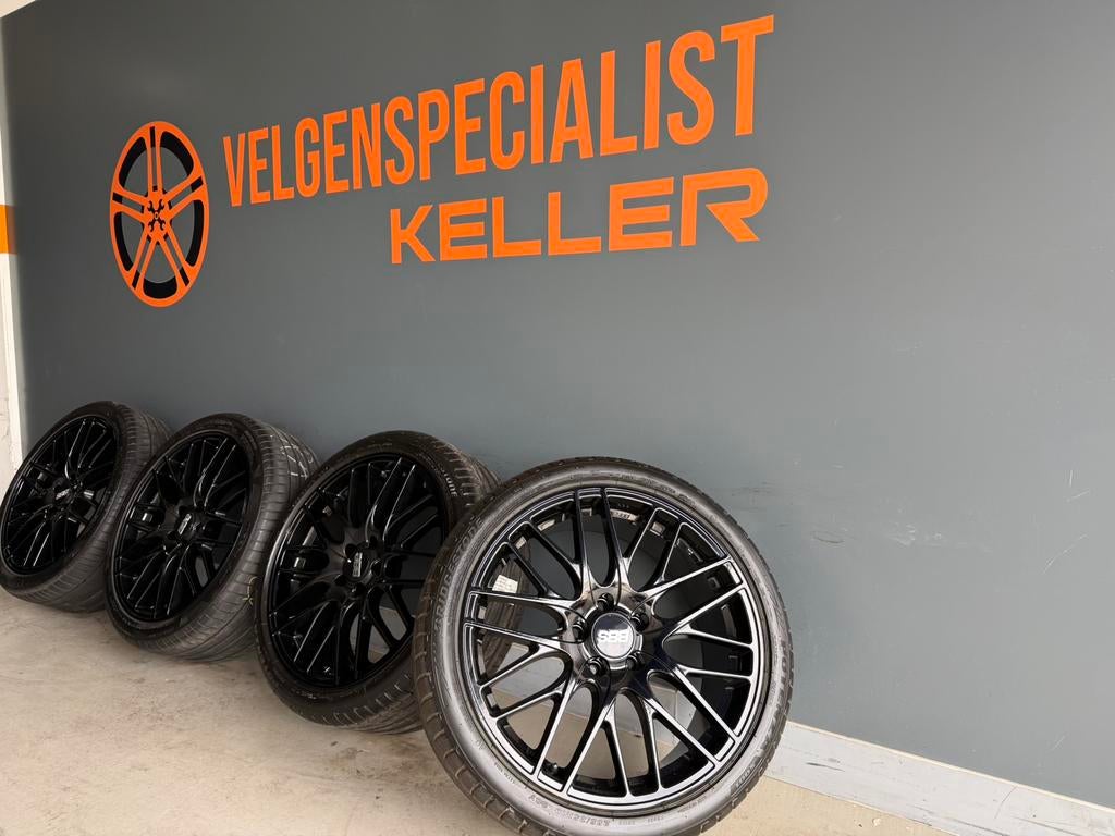 Audi A4 BBS Cs5 19 inch velgen origineel 5x112 zomerset, 19 inch, 255 mm, Banden en Velgen, Nieuw