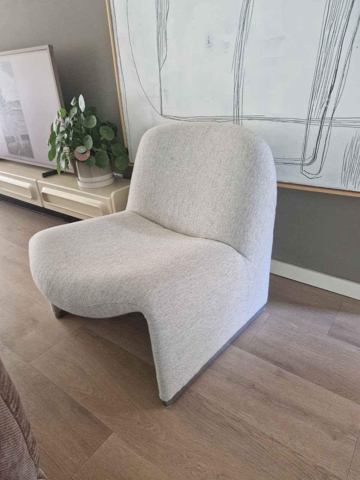 Artifort Alky stoel - Piretti fauteuil, Ophalen, Design, Zo goed als nieuw, Eén