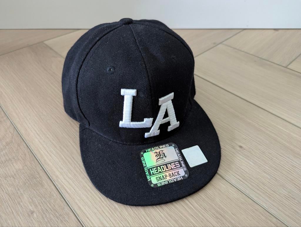 LA baseball cap zwart groen one size pet, Kleding | Heren, Hoeden en Petten, Ophalen of Verzenden, Zo goed als nieuw