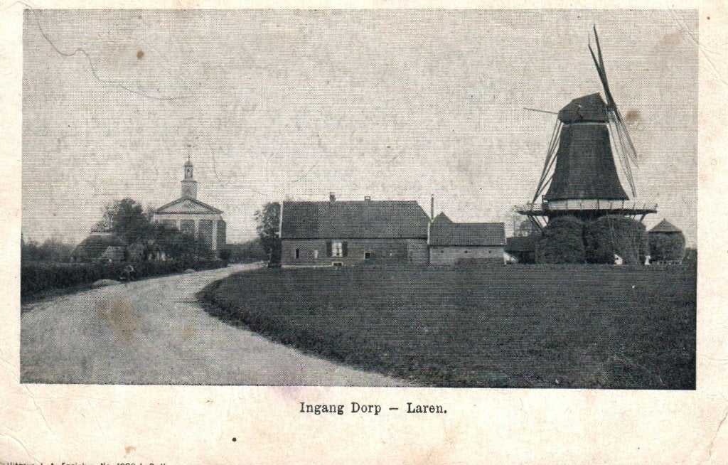 Ansichtkaart  Laren, Ophalen of Verzenden, Gelderland