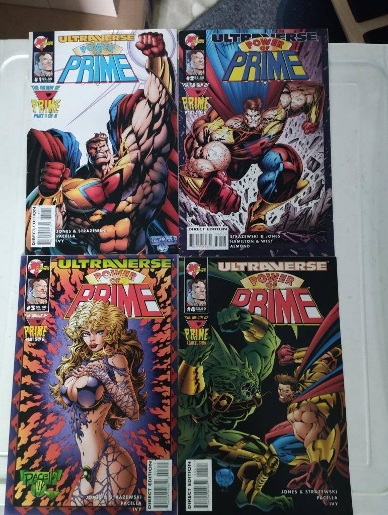 Power of prime comics, Amerika, Zo goed als nieuw, Meerdere comics, Malibu