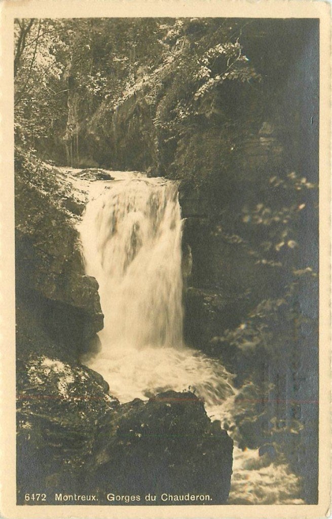 702-023-019 Montreux, Verzenden, Voor 1920, Overig Europa