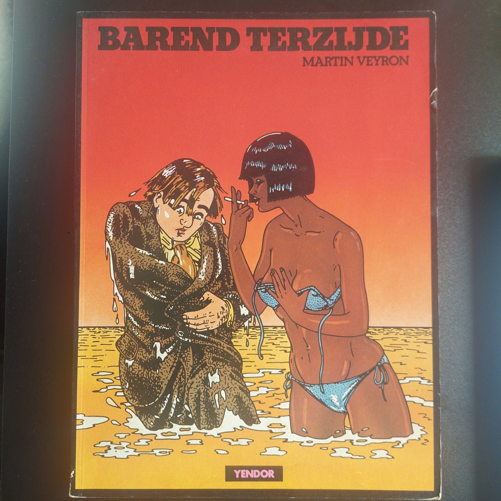 Barend Terzijde - Martin Veyron (1981) - Beschadigd, Eén stripboek, Ophalen of Verzenden, Gelezen, Martin Veyron
