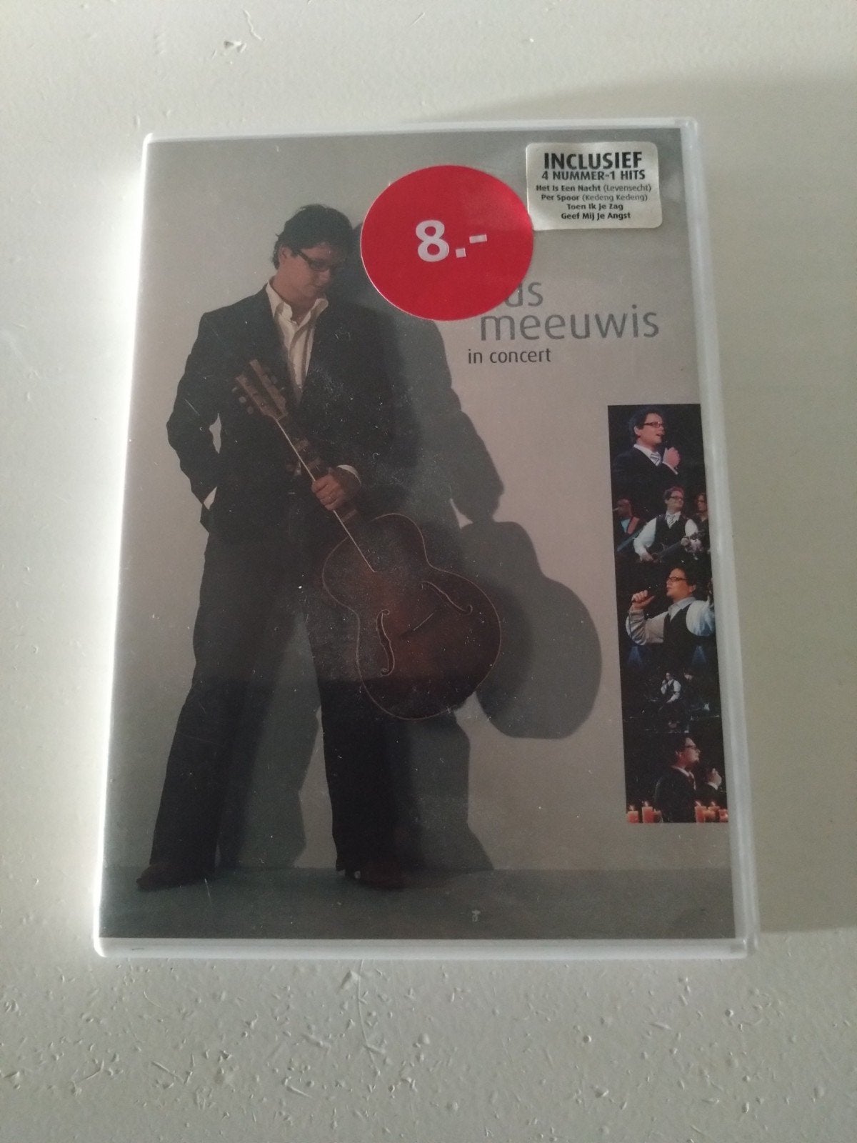 Guus Meeuwis In Concert DVD - Live Muziek & Documentaire, Cd's en Dvd's, Alle leeftijden, Ophalen of Verzenden, Gebruikt, Muziek en Concerten