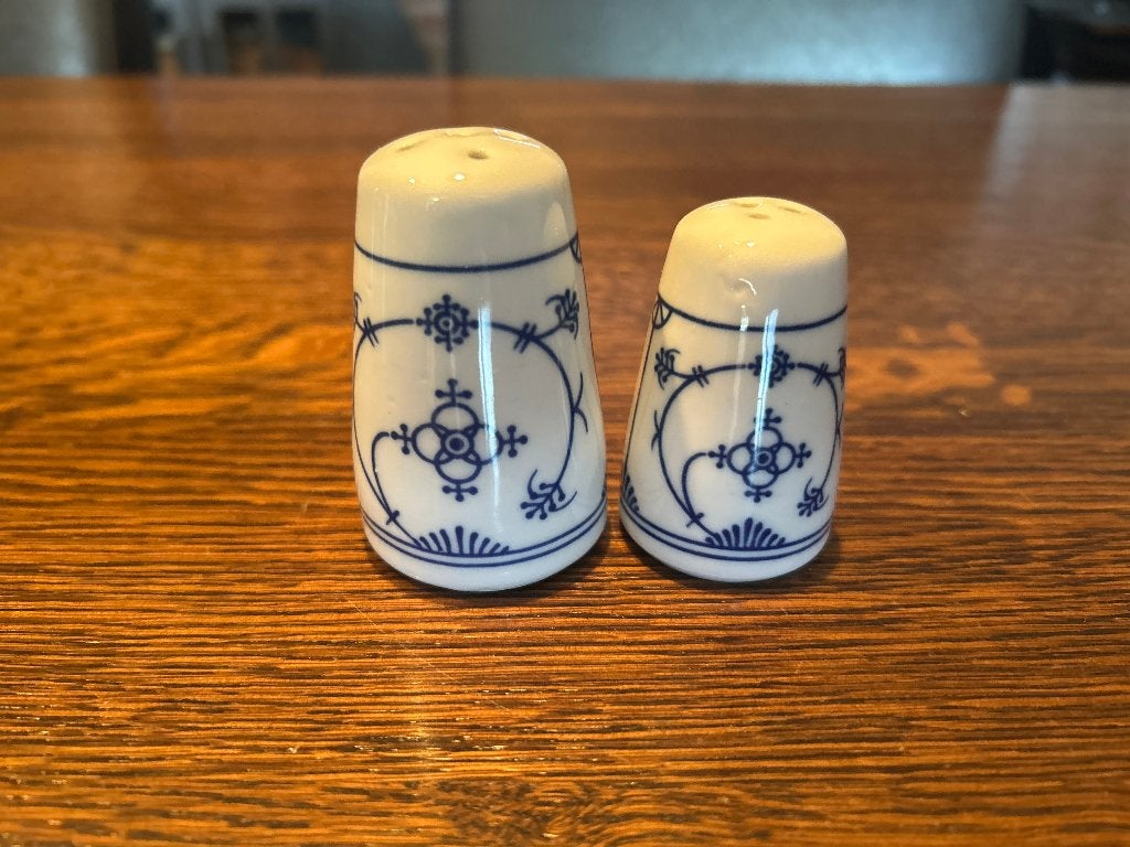 Peper en zoutstel Blau saks, Overige materialen, Gebruikt, Overige typen, Ophalen of Verzenden