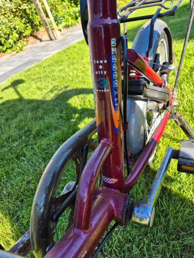 Kyoso Cityhopper vouwfiets – 3 versnellingen (naaf), Overige merken, Gebruikt, Velgrem, 14 tot 16 inch