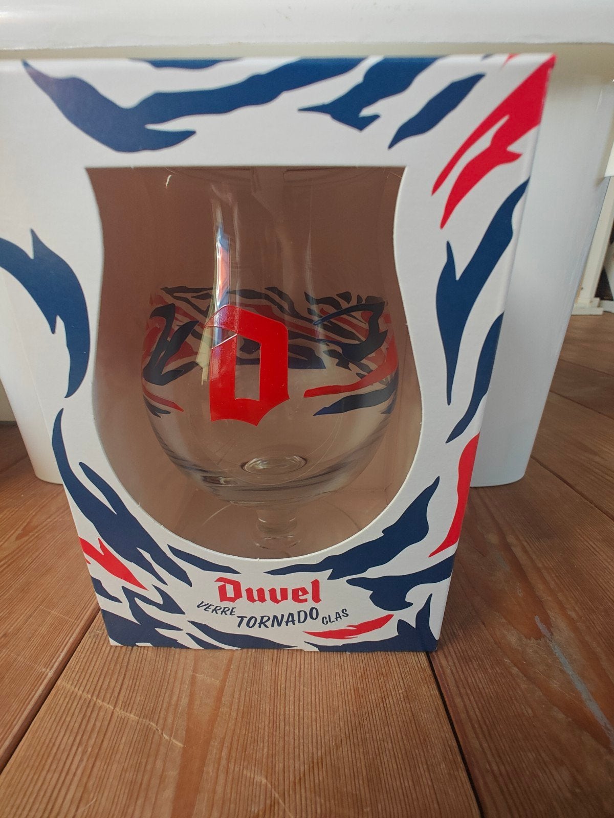 Duvel Tornado Glas - Nieuw in doos, Verzamelen, Ophalen, Nieuw