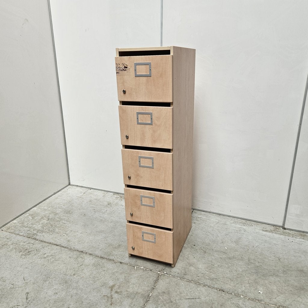 5-deurs Vepa locker met postvak - 150x35x56 cm, Niet ingevuld, Gebruikt, Niet ingevuld, Niet ingevuld