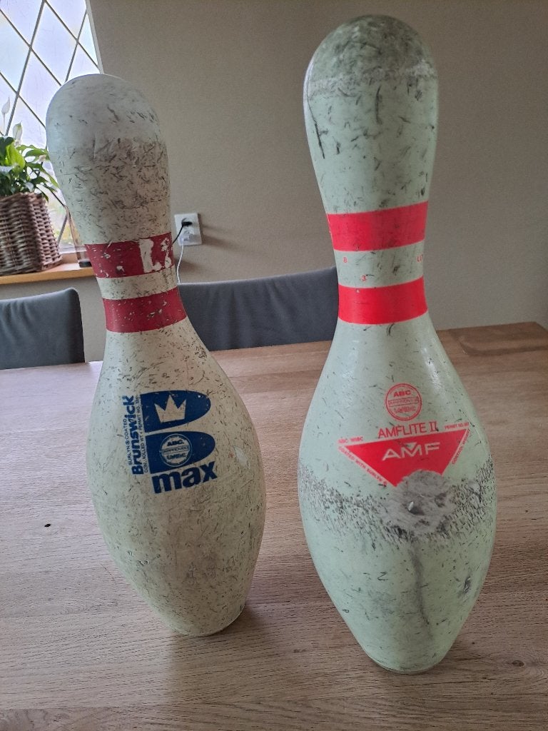 BOWLING PINS. VINTED BRUNSWICK & AMF, Ophalen of Verzenden, Gebruikt, Overige typen