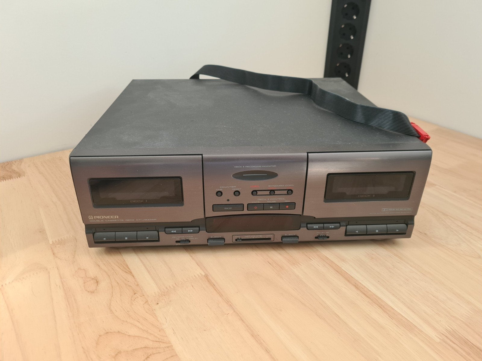 Pioneer Double Cassette Deck CT-J300WR - Defect, Audio, Tv en Foto, Ophalen of Verzenden, Dubbel, Overige merken, Auto-reverse