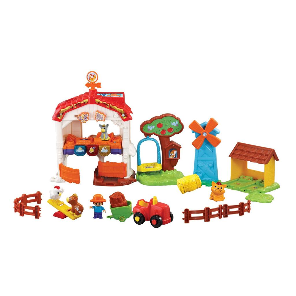 VTech Zoef Zoef Dieren Boerderij Speelset, Ophalen, Overige typen, Met licht