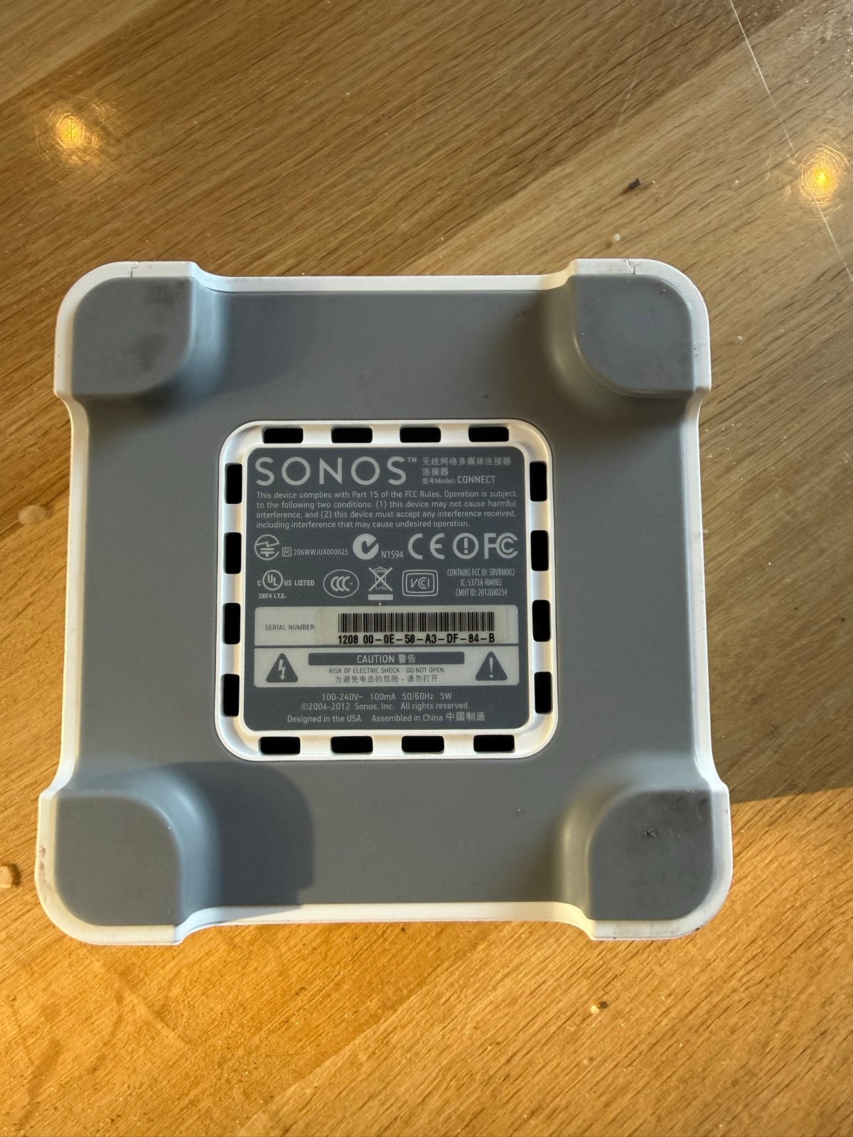 Sonos Connect (Gen 1) - Draadloze Muziekstreamer, Ophalen, Zo goed als nieuw, Overige merken, Losse componenten