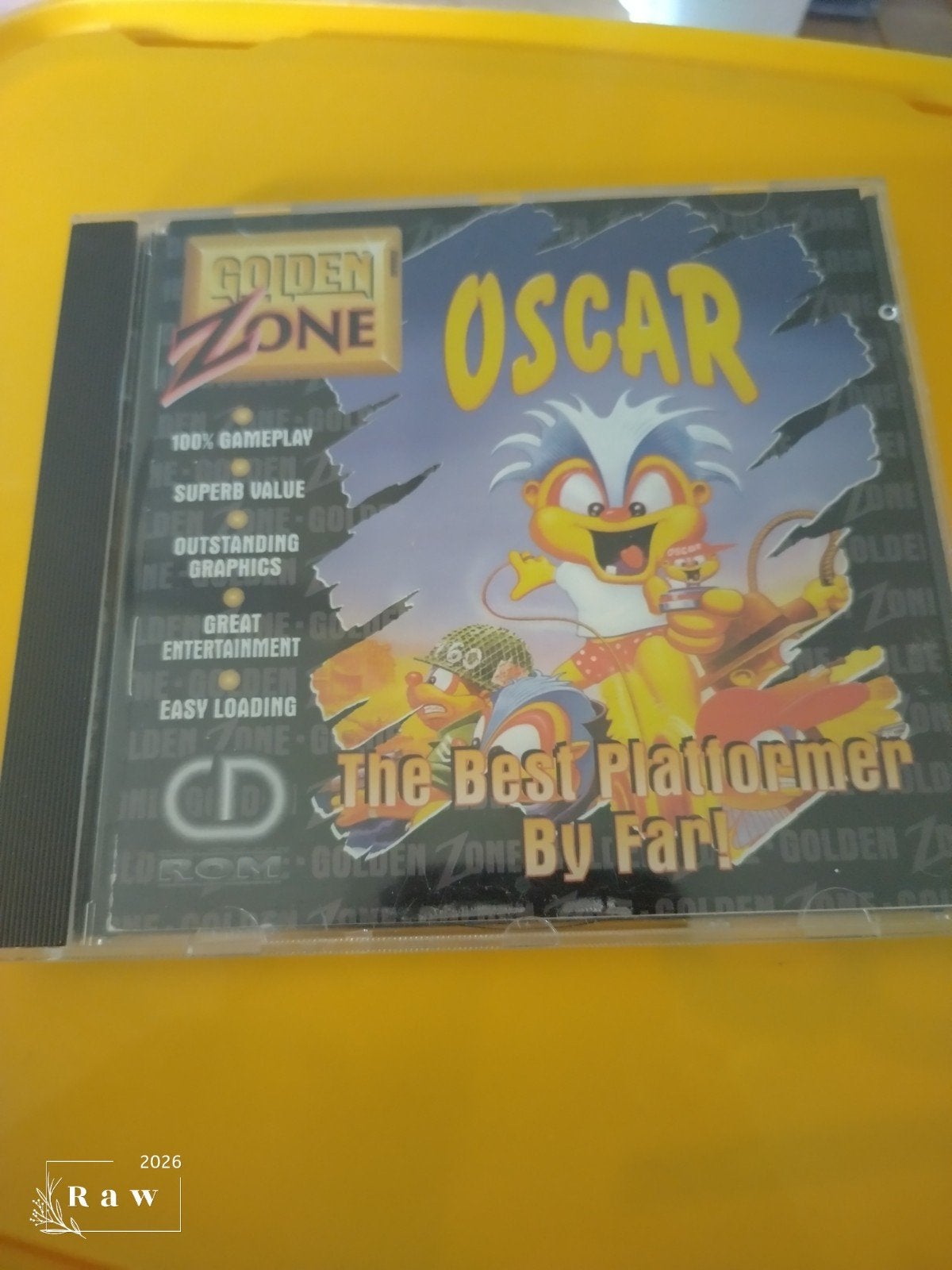 Oscar: The Best Platformer By Far! (Golden Zone CD), Spelcomputers en Games, Games | Pc, Gebruikt, 1 speler, Ophalen of Verzenden