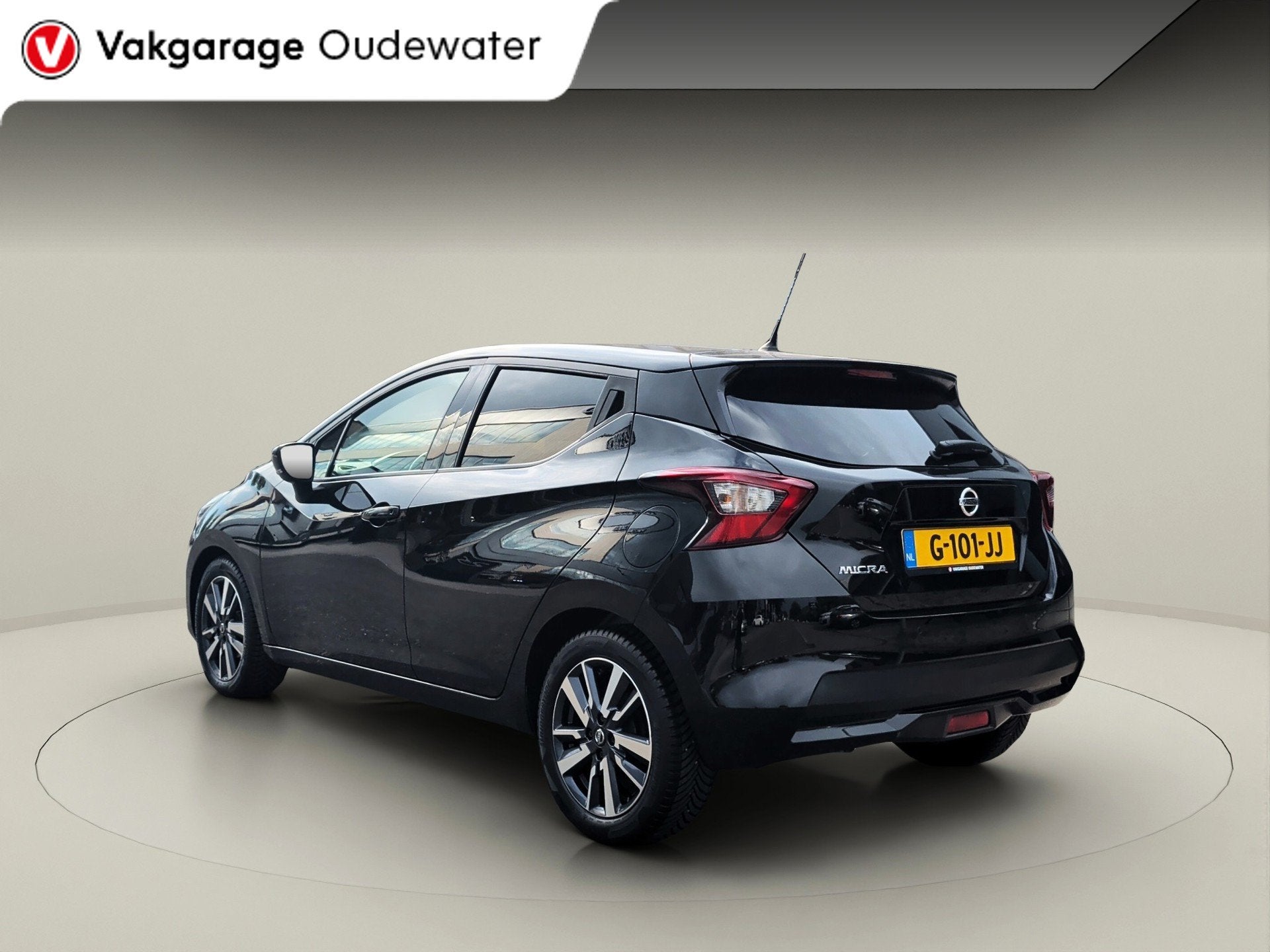 Nissan Micra 1.0 IG-T N-Connecta, Auto's, Euro 6, Met garantie (alle), Zwart, Origineel Nederlands