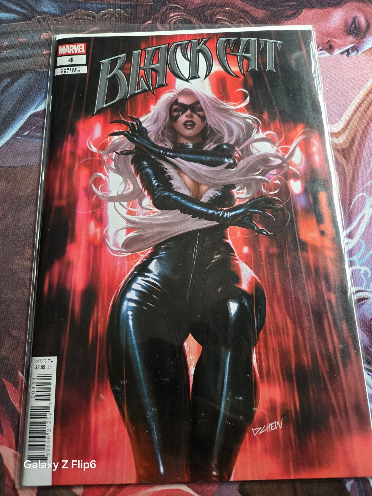 Black Cat #4 Variant Edition - Marvel Comic (Derrick Chew), Eén comic, Derrick Chew, Amerika, Ophalen of Verzenden