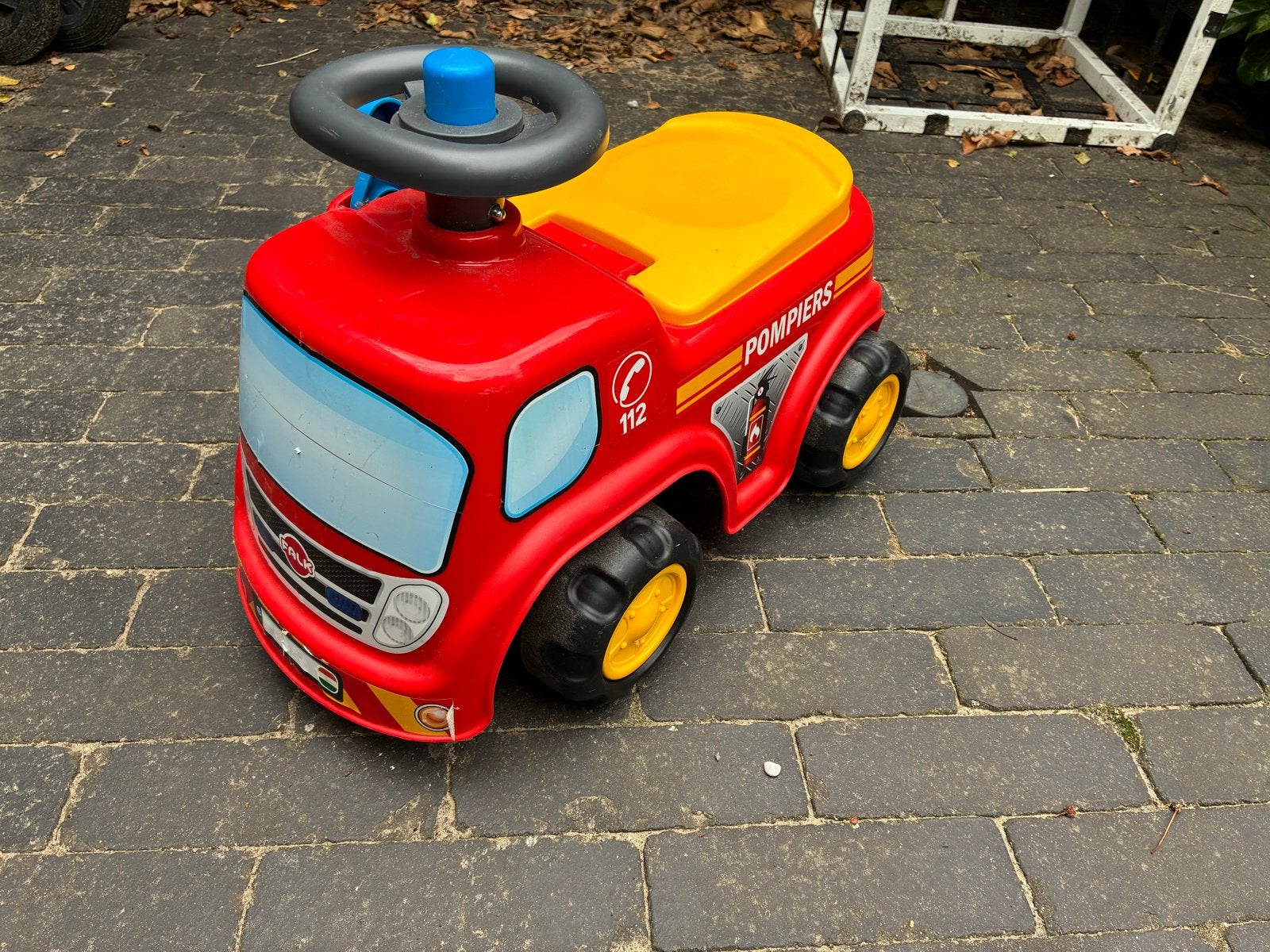 Brandweer loopauto met lichte gebruikssporen, Ophalen, Gebruikt