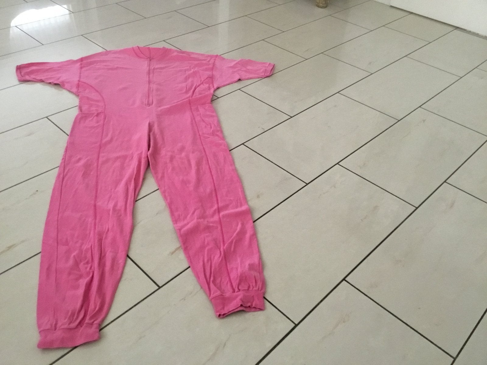 Roze pyjama maat  s/m, Ophalen of Verzenden, Zo goed als nieuw, Maat 38/40 (M)