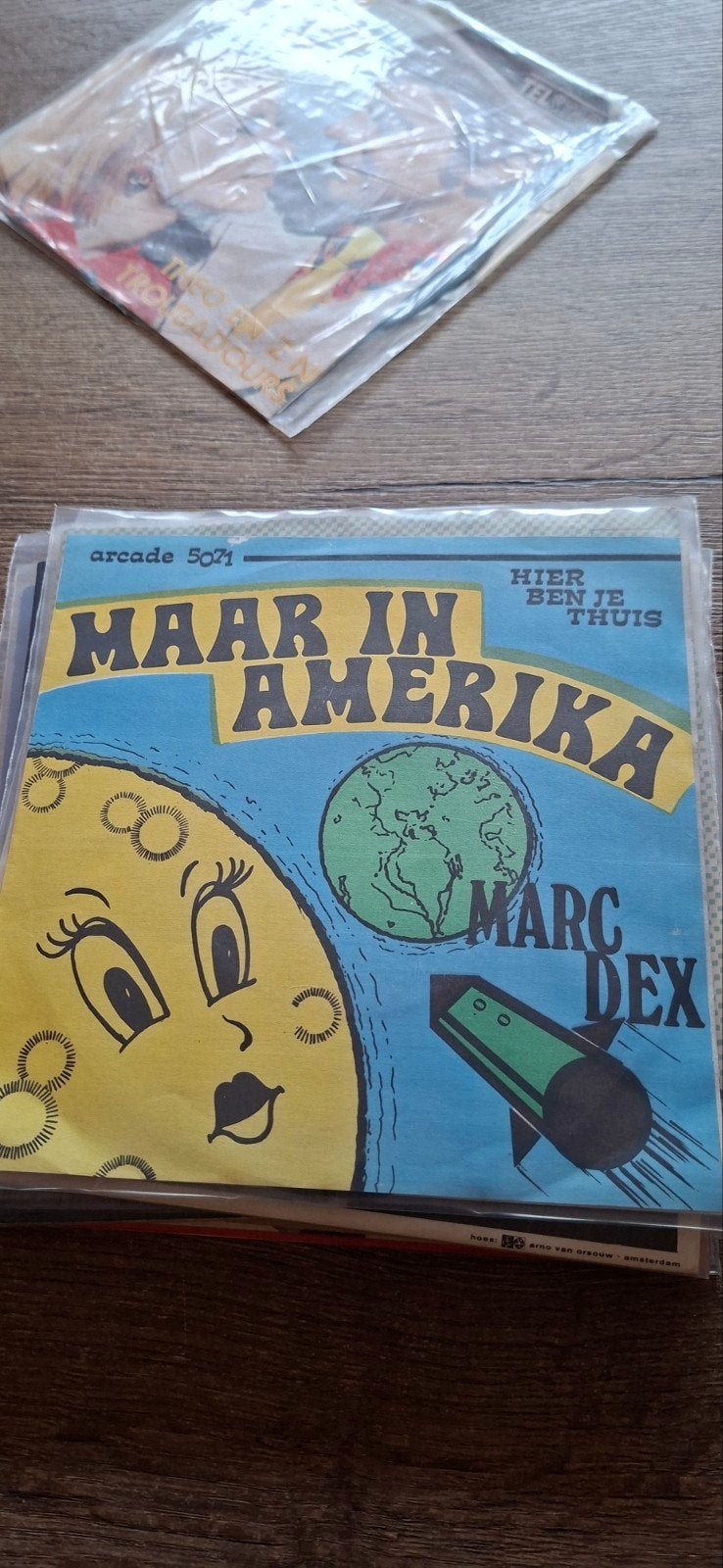 Marc dex - maar in Amerika!!, Cd's en Dvd's, Vinyl | Nederlandstalig, Ophalen of Verzenden, Zo goed als nieuw, Overige formaten