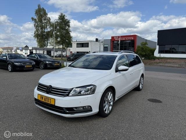 Volkswagen Passat Variant 2.0 TSI R-line, Auto's, Euro 5, Gebruikt, Zwart, 4 cilinders