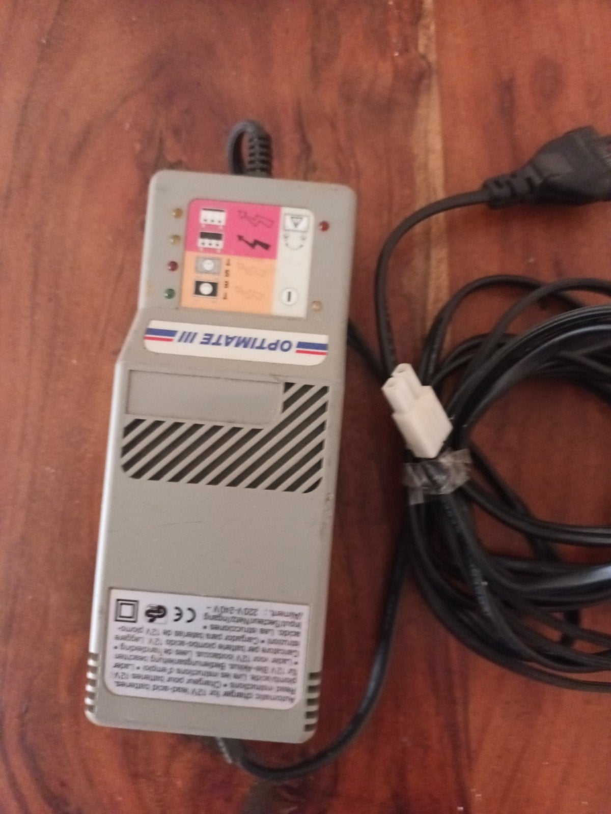 OPTIMATE III Automatische Acculader 12V, Ophalen, Gebruikt