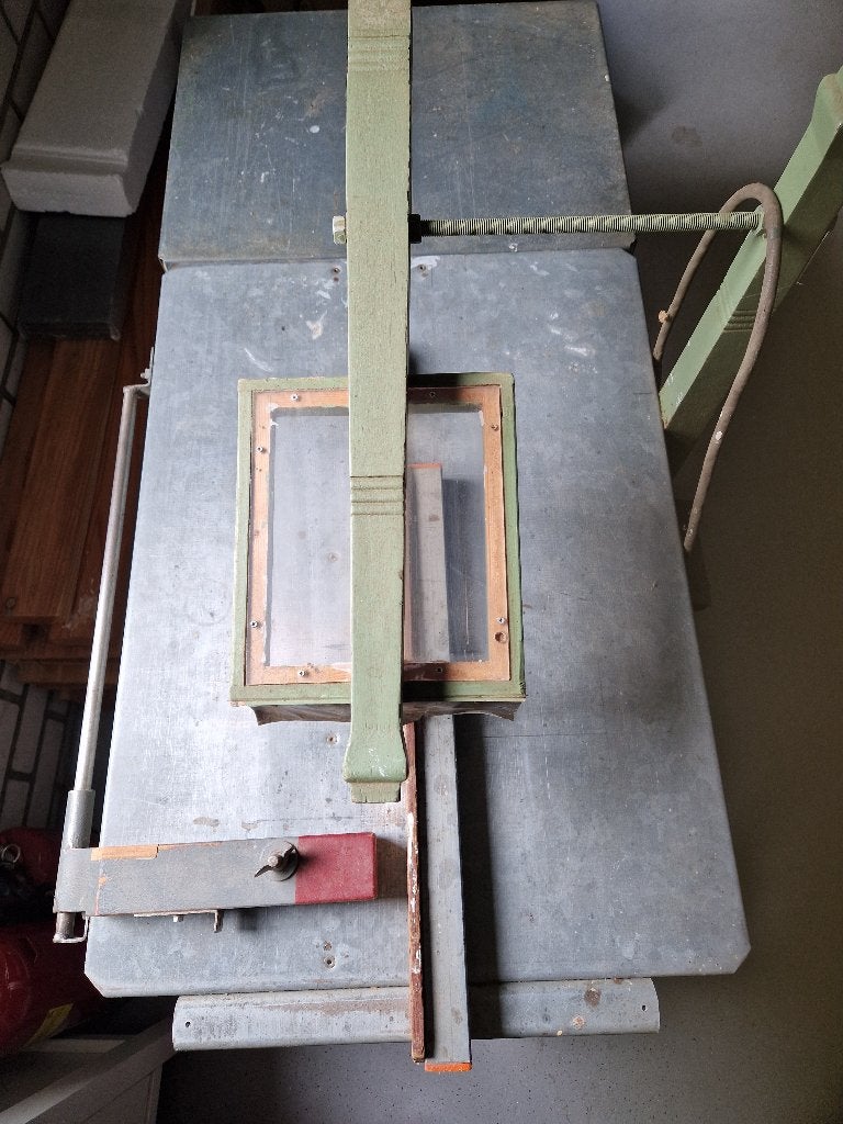 Cirkelzaagtafel Scheppach, Ophalen, Gebruikt, Cirkelzaag, Onbekend