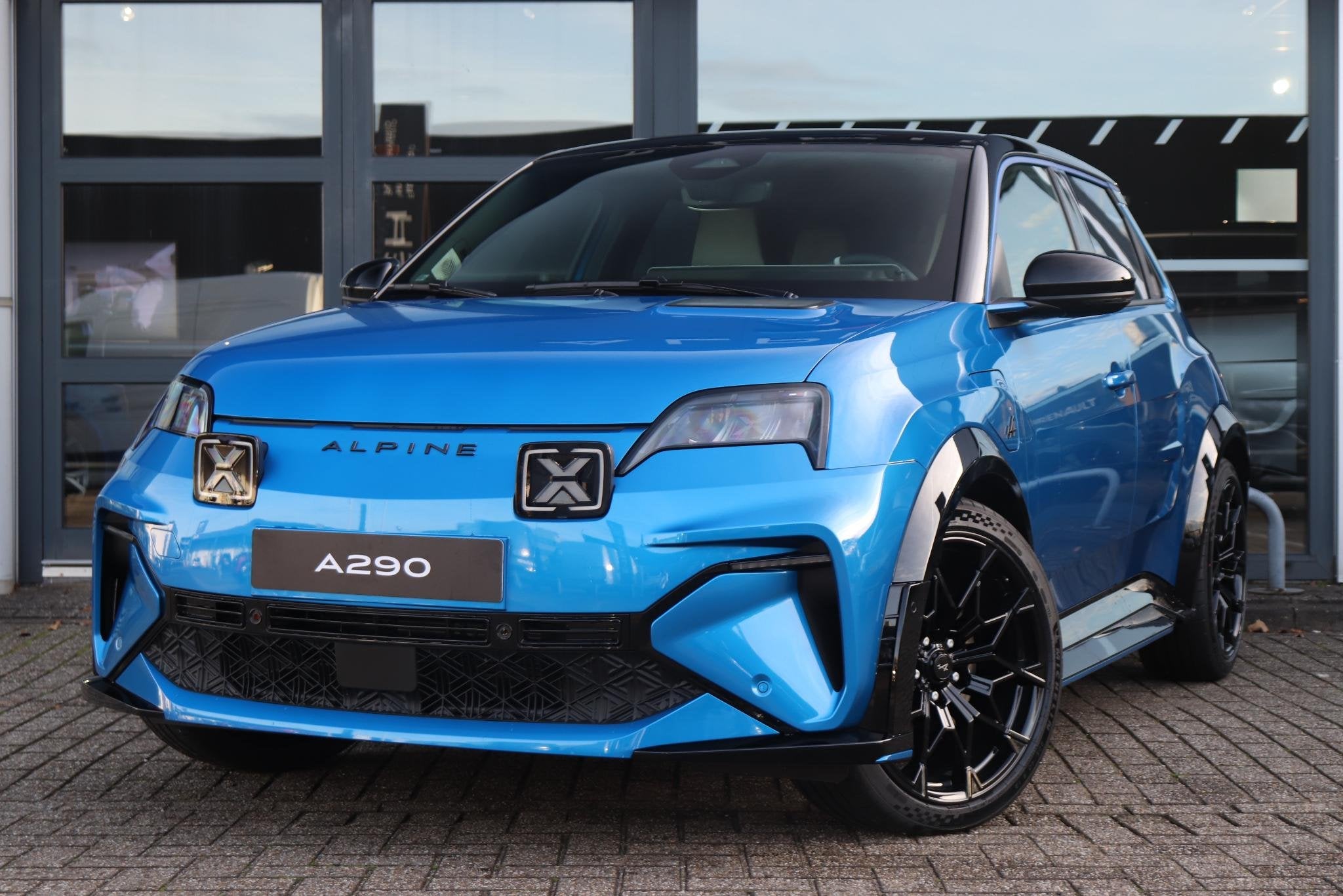 Alpine A290 GTS 52 kWh | DEVIALET AUDIO | Stoel & stuurverwa, Auto's, Alpine, Huisgarantie, Met garantie (alle), Blauw, Automatische klimaatregeling