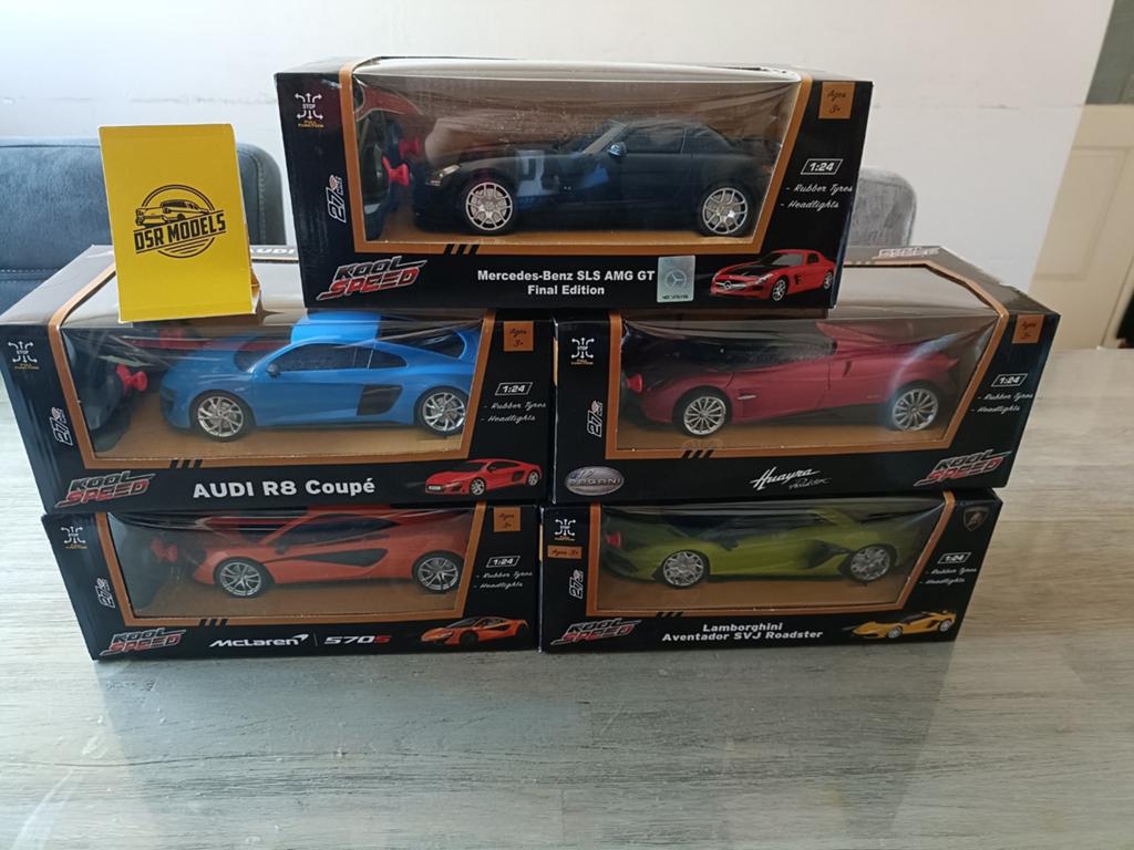 1:24 Kool speed RC modellen, Hobby en Vrije tijd, Modelbouw | Radiografisch | Auto's, Nieuw, Auto onroad, Overige typen, Schaal 1:24