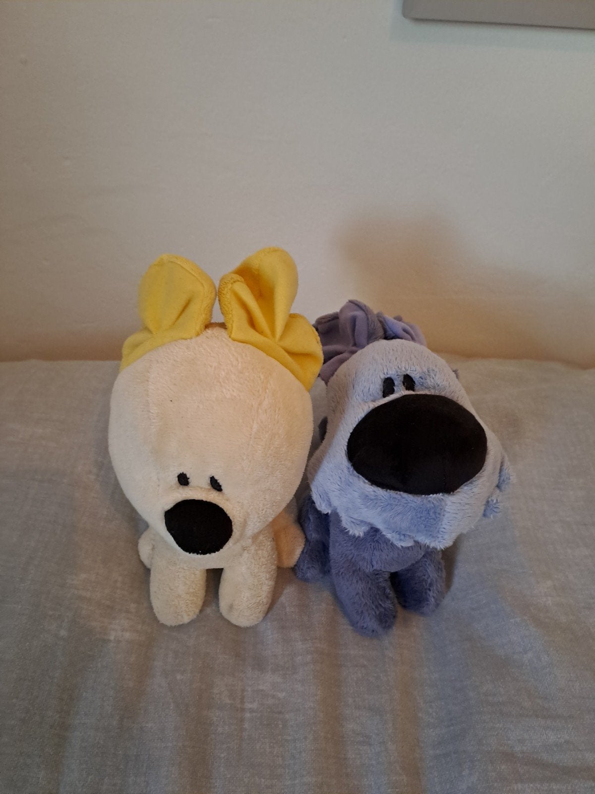 Leuke knuffels van Woezel en Pip, 20 cm+woezeldoekje, Gebruikt, Overige merken, Overige karakters, Wasbaar